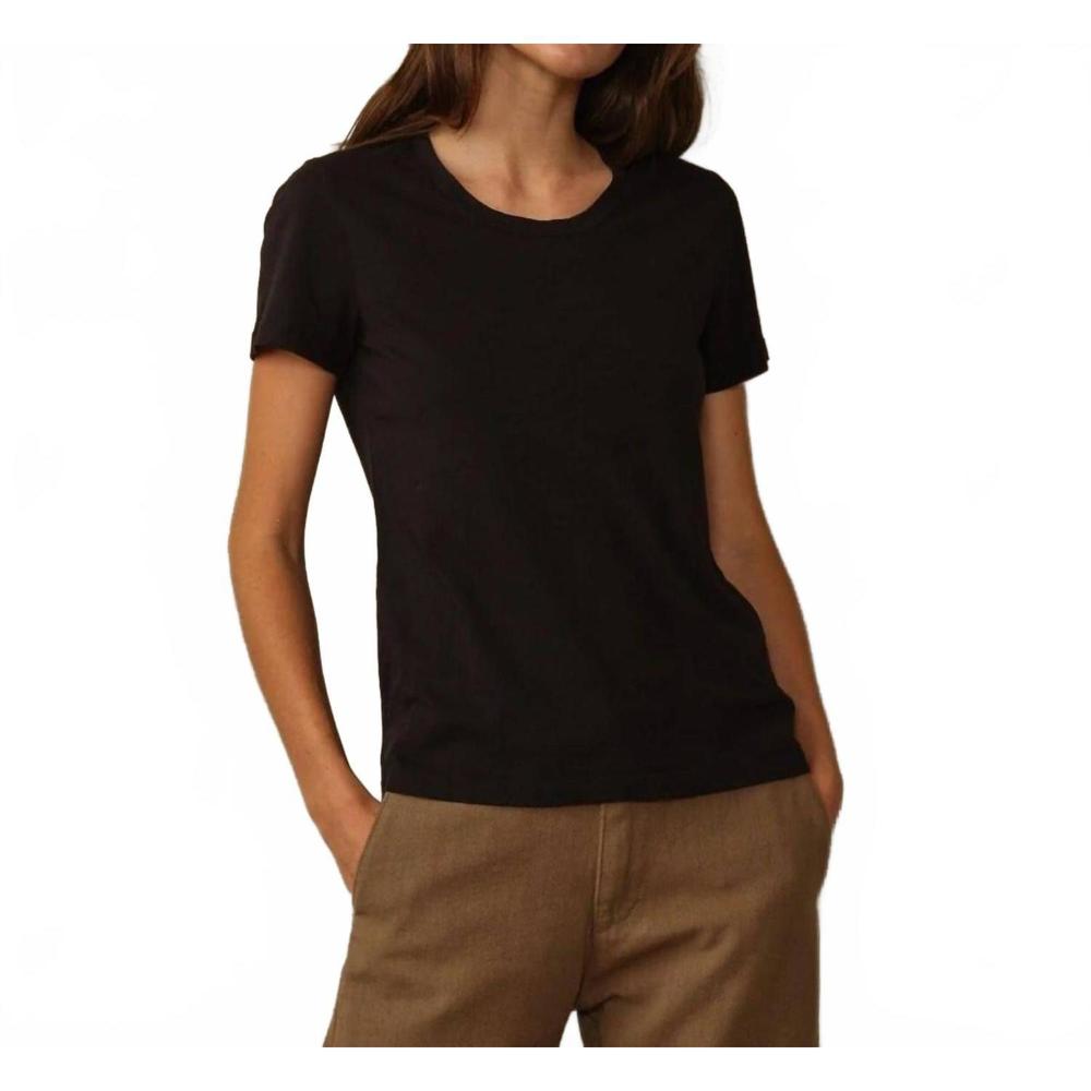 NEW ROAD TO NOWHERE teresa tee in black